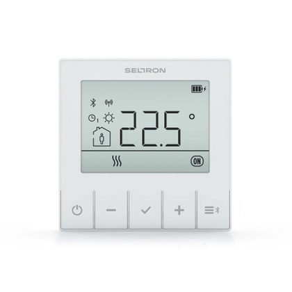Sobni termostat SELTRON RT1B, baterijsko napajanje, nadometni