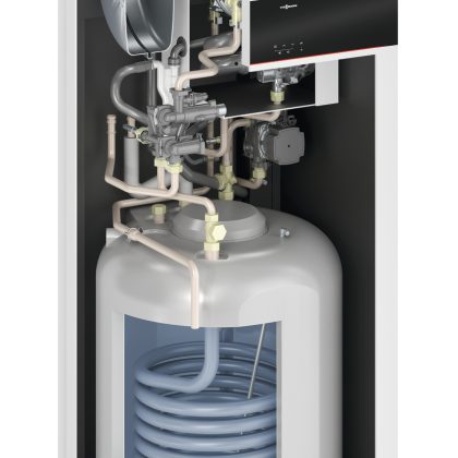 VITODENS 111-F, 3,2 do 19,0 kW z emajliranim hranilnikom sanitarne vode 100 l